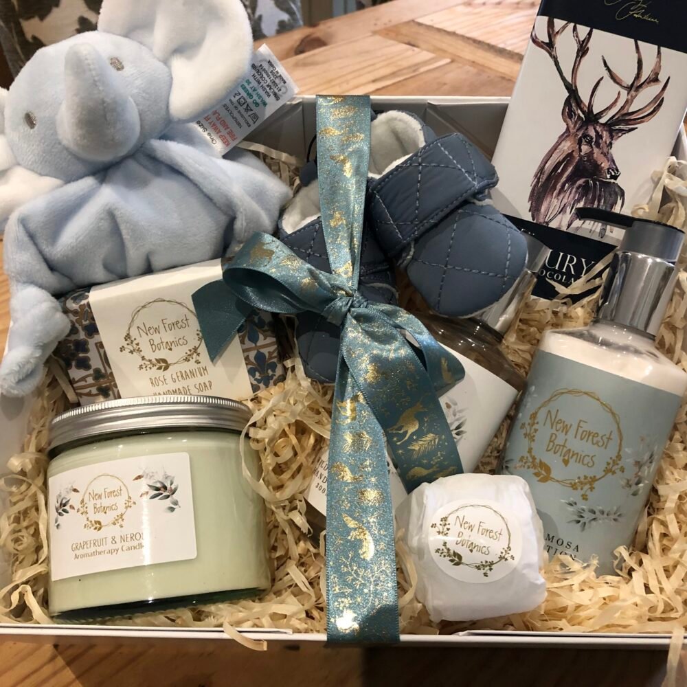 Luxury New Baby Boy Hamper